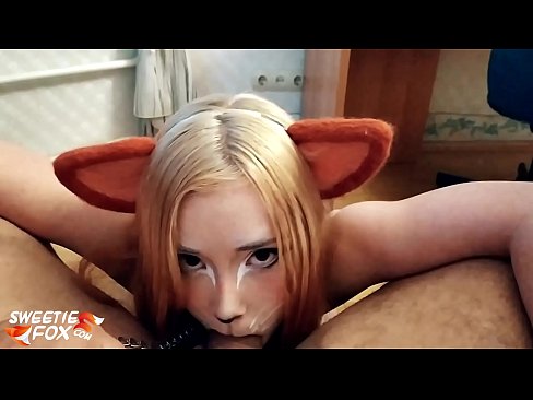 ❤️ Kitsune nqos dick thiab cum hauv nws lub qhov ncauj ❤️  Porno fb  ntawm peb
